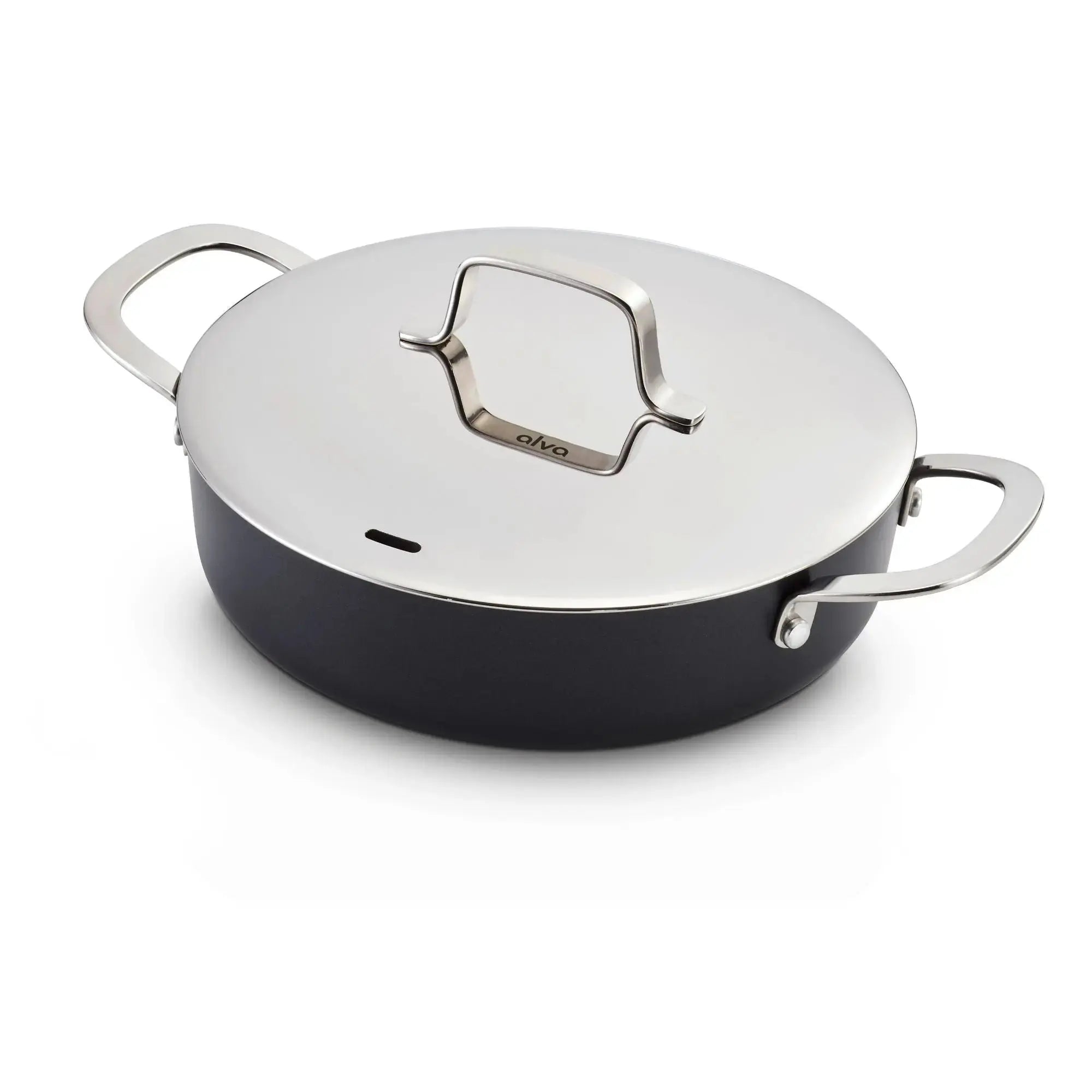 Ceramic Nonstick Sauté Pan with Lid, 3.5-Qt